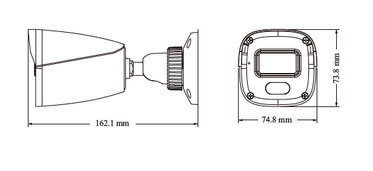 TD-9421S4L-C 2MP Dual Illumination Water-proof Bullet Network Camera - Image 3